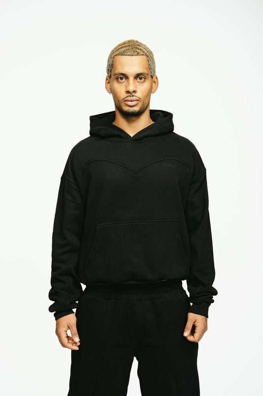 LOVEAMOR HOODIE BLACK